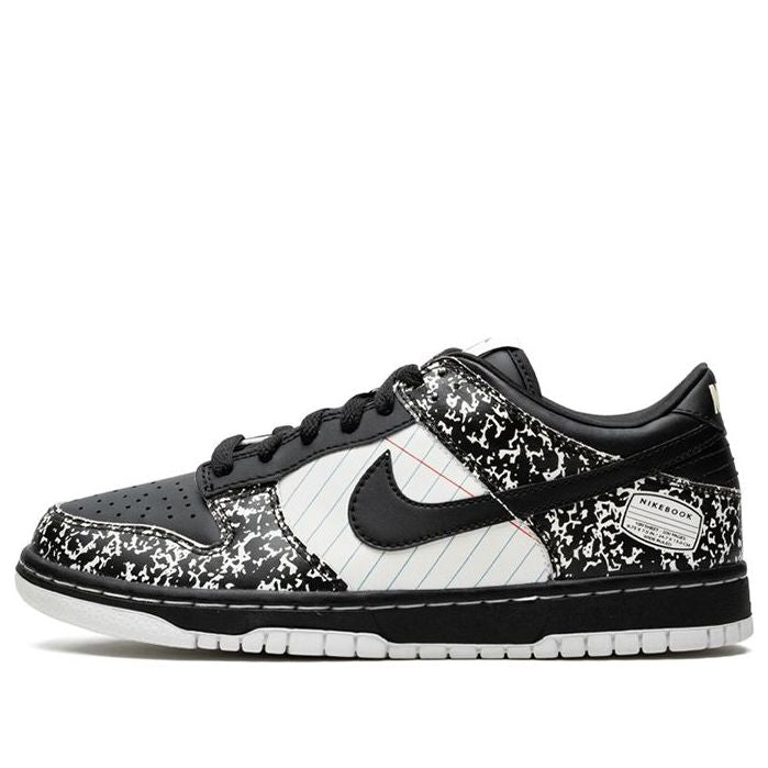 Nike Dunk Low Premium GS 'book' Black/Black-White-University Blue 327624-001