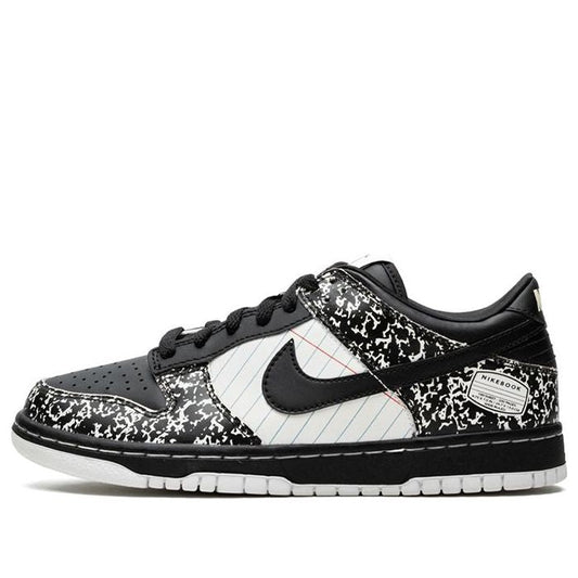Nike Dunk Low Premium GS 'book' Black/Black-White-University Blue 327624-001