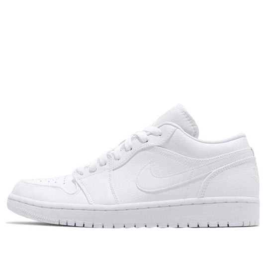 Air Jordan 1 Low Triple White 553558-112