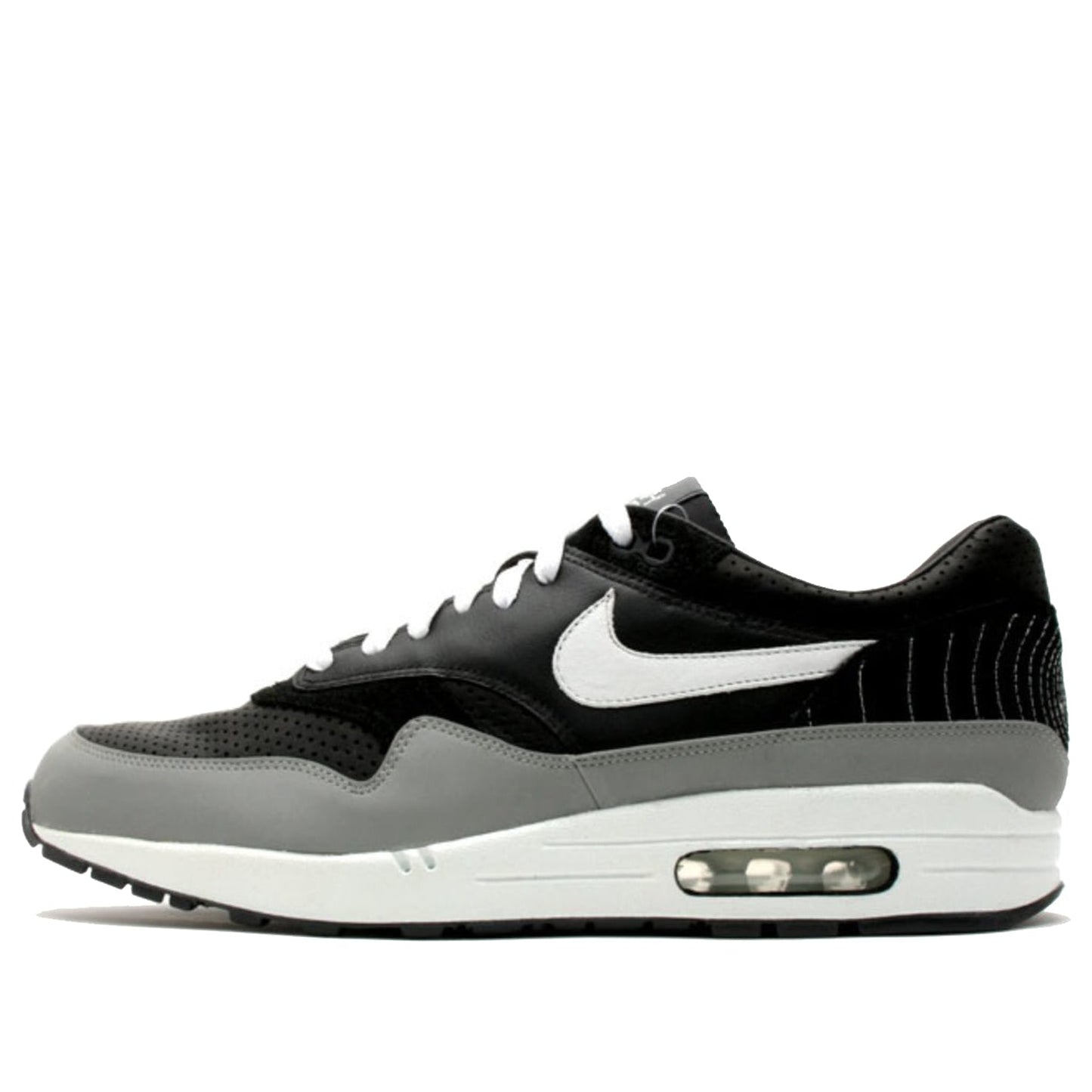 Nike Air Max 1 Premium SP 'Hold Tight' Black/White/Medium Grey 314252-011 KICKSOVER