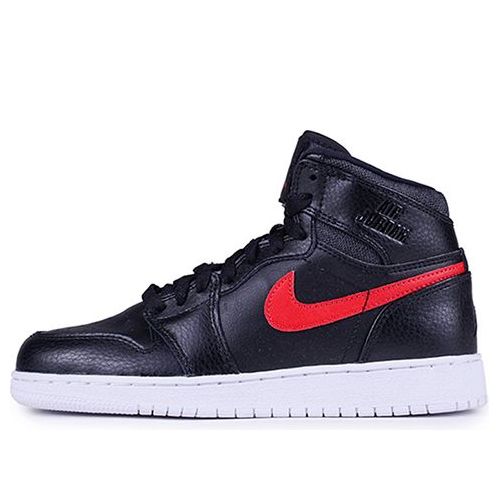 Air Jordan 1 High BG Rare Air - Black Gym Red 705300-012