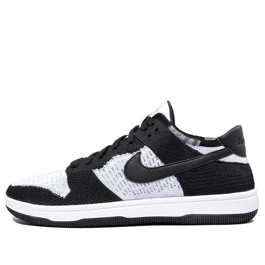 Nike Dunk Low Flyknit White Black 917746-100