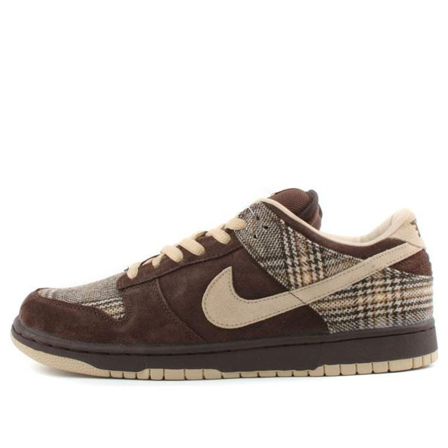 Nike Dunk Low Pro SB Skateboard 'Tweed' Baroque Brown/Mushroom 304292-223 sneakmarks