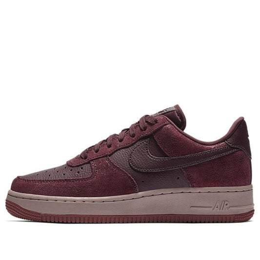 Nike Womens Air Force 1 Low '07 Premium 'Burgundy Crush' Burgundy Crush/Burgundy Crush 616725-603 KICKSOVER