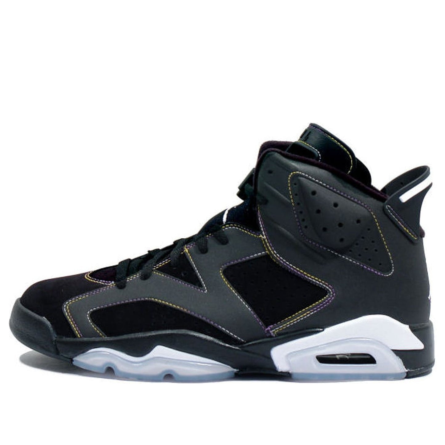 Air Jordan 6 Retro 'Lakers' Black/Varsity Purple-White-Varsity Maize 384664-002