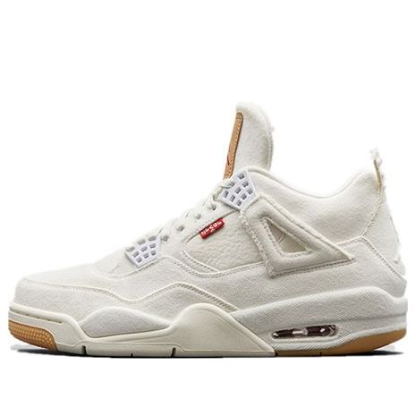 Air Jordan 4 Retro Levis White AO2571-10