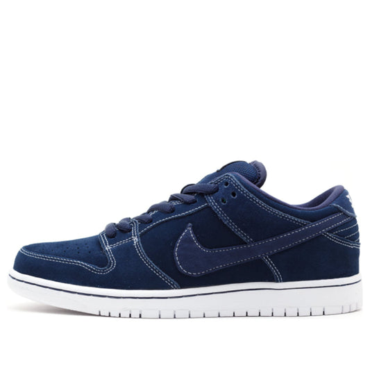 Nike Dunk Low Pro SB Skateboard 'Blueprint' Midnight Navy/Mid Navy-White 304292-440 sneakmarks