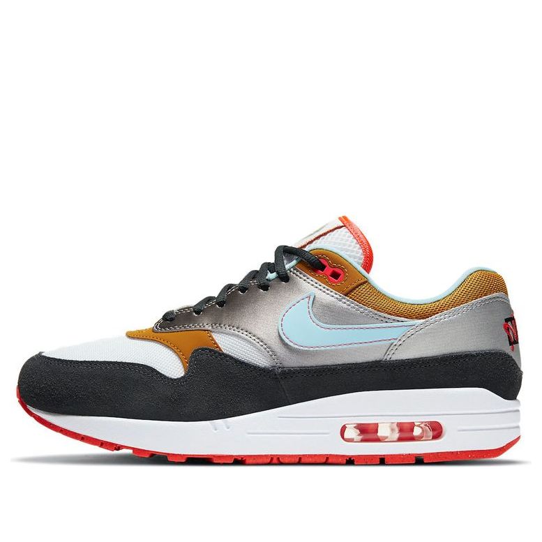 Nike Air Max 1 'Graffiti' White/Chutney/Dark Smoke Grey/Glacier Ice CZ8138-100 KICKSOVER