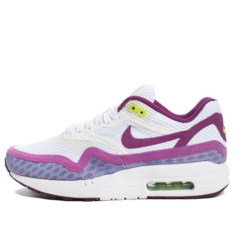 Nike Womens Air Max 1 BR White Bright Grape 644443-100 KICKSOVER