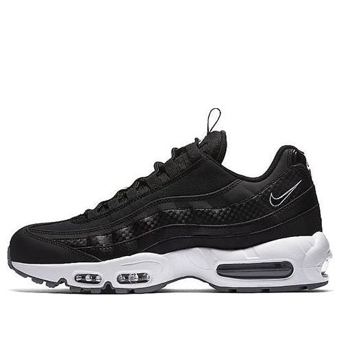 Nike Air Max 95 SE 'Pull Tab' Black/White/Cool Grey/Black AQ4129-002 sneakmarks