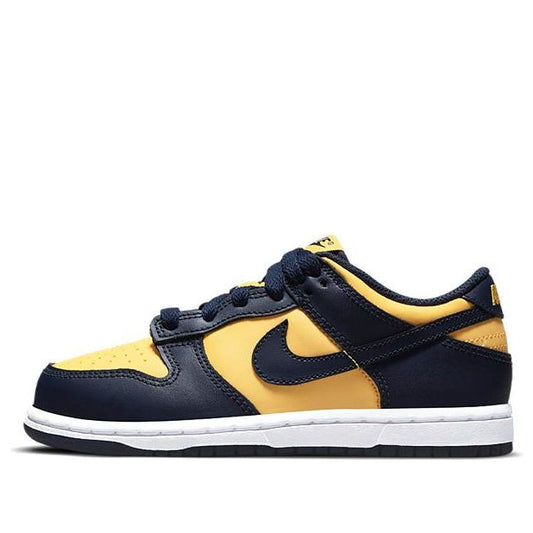 Nike Dunk Low PS 'Michigan' 2021 Varsity Maize/Midnight Navy/White CW1588-700