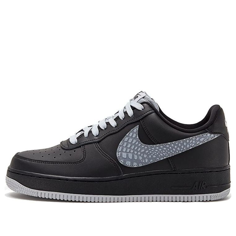 Nike Air Force 1 Low 'Black Croc Print' Black/Cool Grey/Dark Grey 823511-012 KICKSOVER