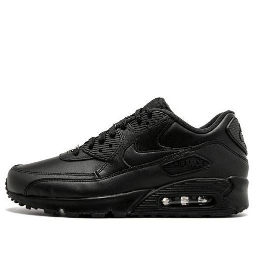 Nike Air Max 90 Leather Black 302519-001 KICKSOVER