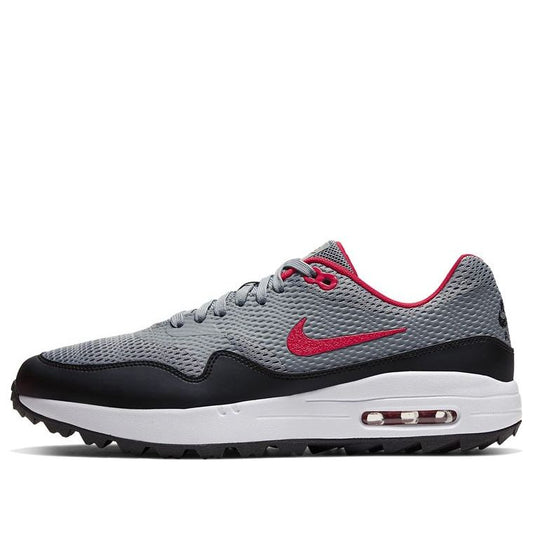 Nike Air Max 1 Golf 'Particle Grey Red' Particle Grey/Black/White/University Red CI7576-002 KICKSOVER