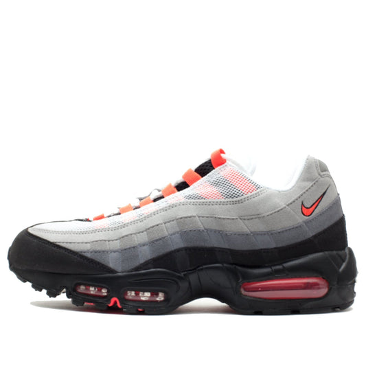 Nike Air Max 95 'Solar Red' White/Solar Red-Neutral Grey-Medium Grey 609048-106 sneakmarks