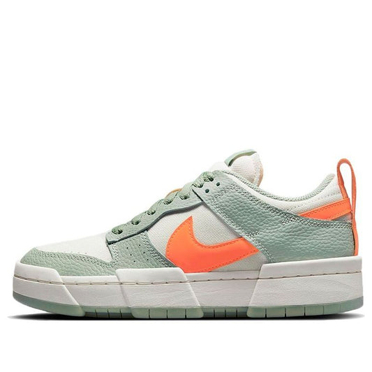 Nike Womens WMNS Dunk Low Disrupt 'Sea Glass Crimson' Sea Glass/Hyper Crimson/Steam/Sail DJ3077-001