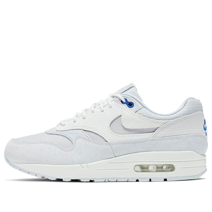 Nike Air Max 1 Premium 'Pure Platinum' Pure Platinum/Summit White/Racer Blue/Vast Grey 875844-011 KICKSOVER