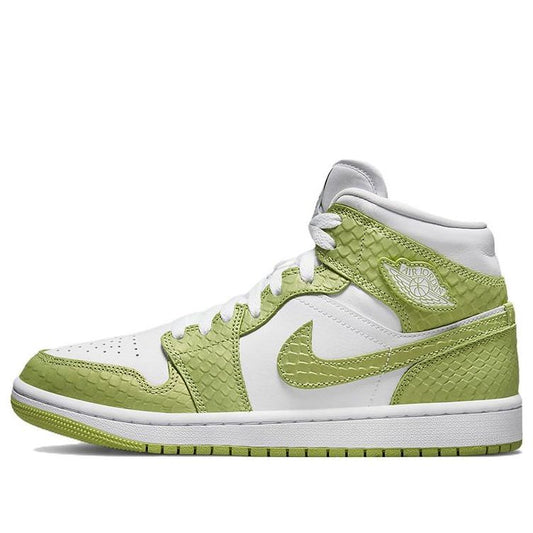 Air Jordan 1 Mid SE V2 Green Python