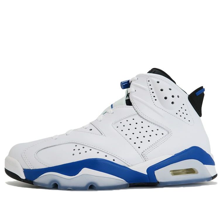 Air Jordan 6 Retro Sport Blue 384664-107