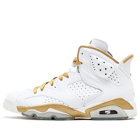 Air Jordan 6 Retro 'GMP' White/Metallic Gold 384664-135