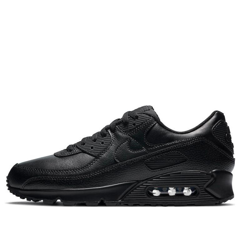 Air Max 90 Leather Triple Black CZ5594-001 KICKSOVER