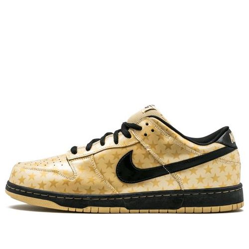 Nike Dunk Low Premium SB Skateboard 'Trickstar' Metallic Gold/Black 313170-702
