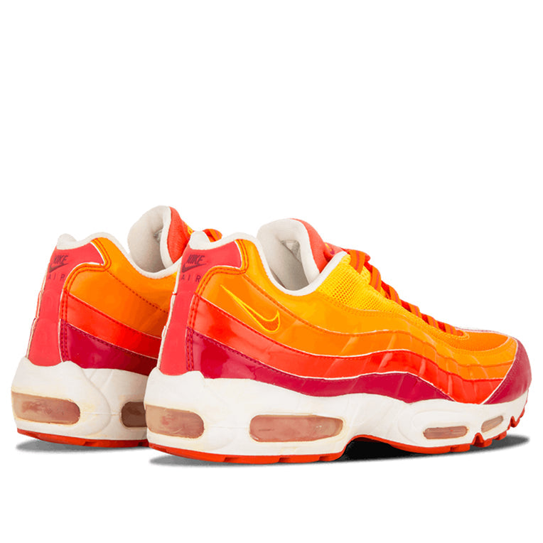 Nike Air Max 95 'Fantastic 4 Human Torch' Deep Red/Orange Blaze-V Maize 609048-681 sneakmarks