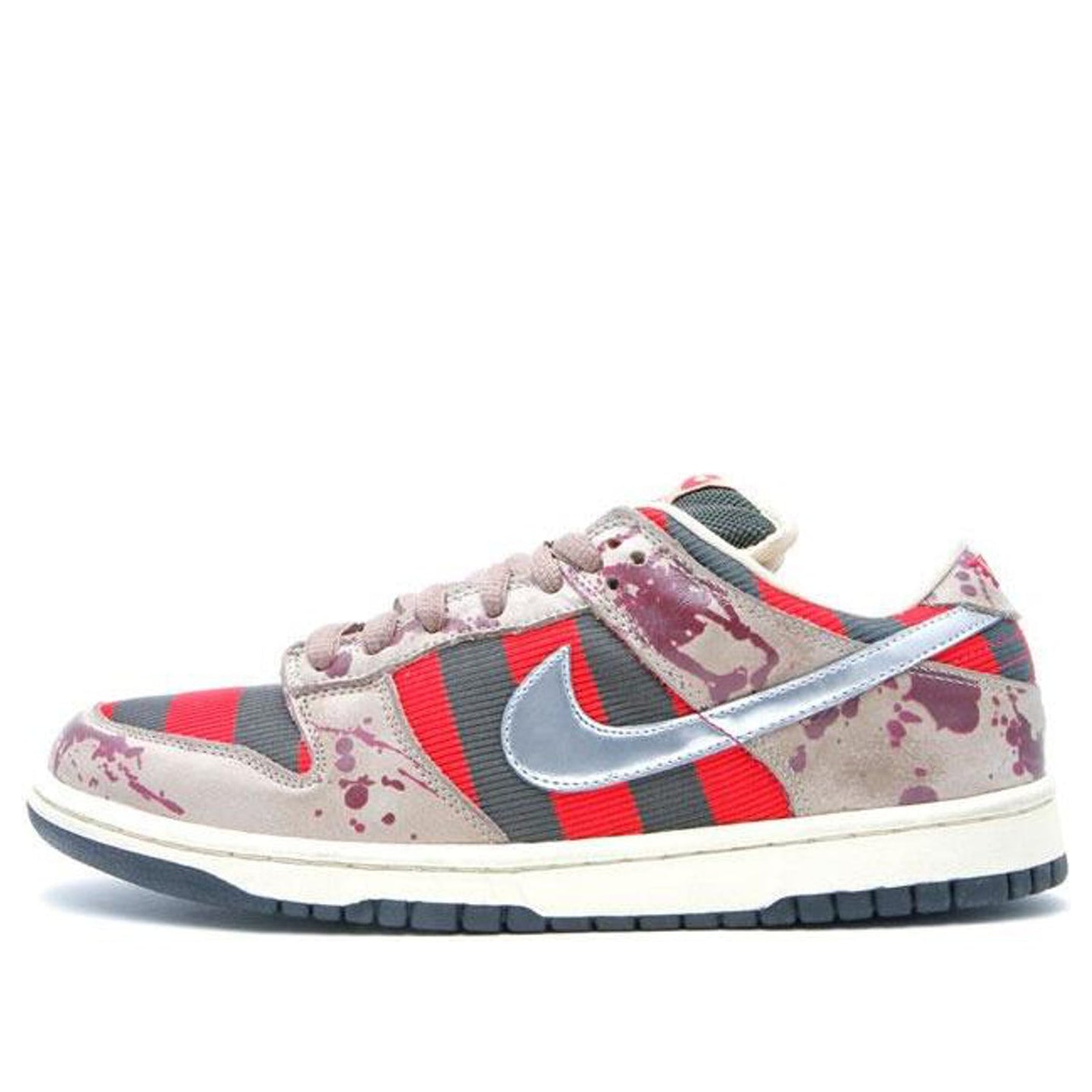 Nike Dunk Low Pro SB Skateboard 'Freddy Krueger' Taupe/Chrome 313170-202 sneakmarks