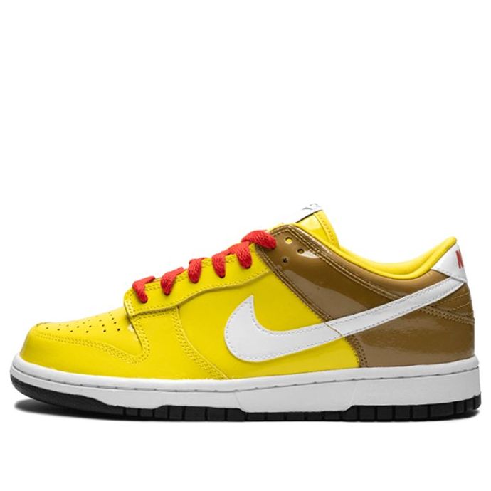 Nike Dunk Low GS 'Spongebob' Zest/White-Wheat-Atom Red 310569-711