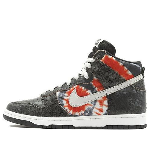 Nike HUF x Dunk High Pro SB Skateboard 'Tie-Dye' White/Neutral Grey-Black 305050-102