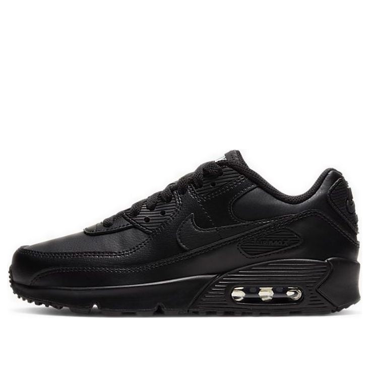 Nike Air Max 90 GS 'Triple Black' Black/Black/White/Black CD6864-001 KICKSOVER