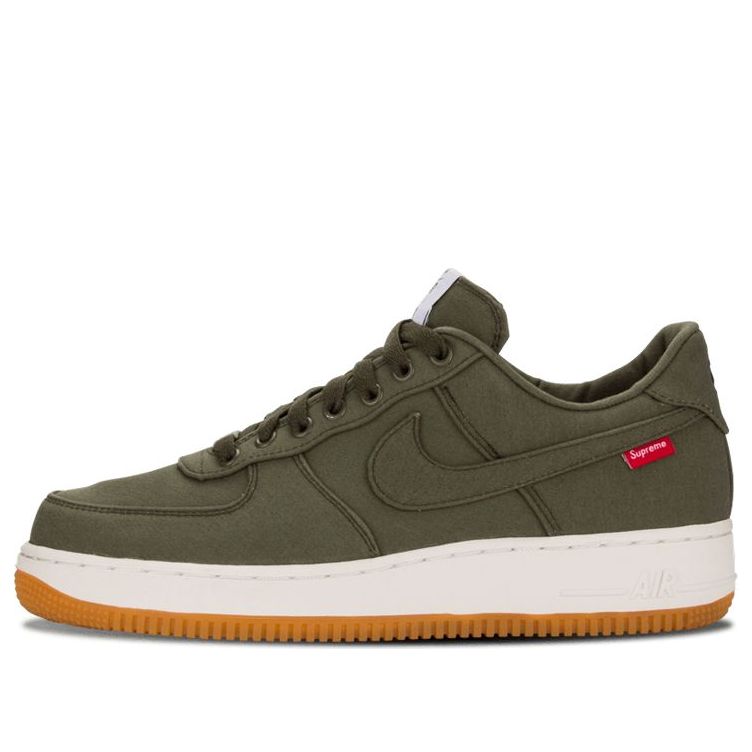 Nike Supreme x Air Force 1 Low Premium 08 NRG 'Cargo Khaki' Cargo Khaki/Cargo Khaki 573488-300 KICKSOVER