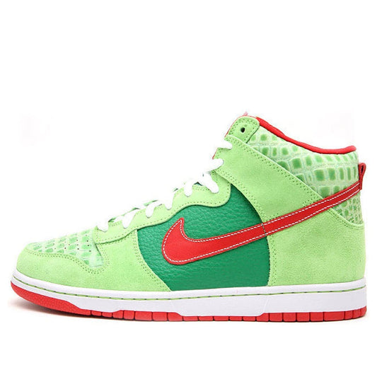 Nike Dunk High Pro SB Skateboard 'Dr. Feelgood' Forest/Varsity Red 305050-362