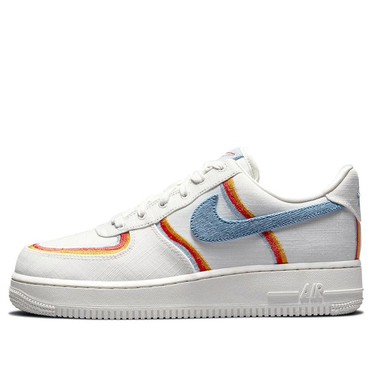 Nike Air Force 1 Low Sail Denim Swoosh (W) DJ4655-133 KICKSOVER