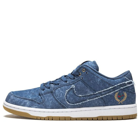 Nike SB Skateboard Dunk Low TRD QS Denim - Utility Blue 883232-441