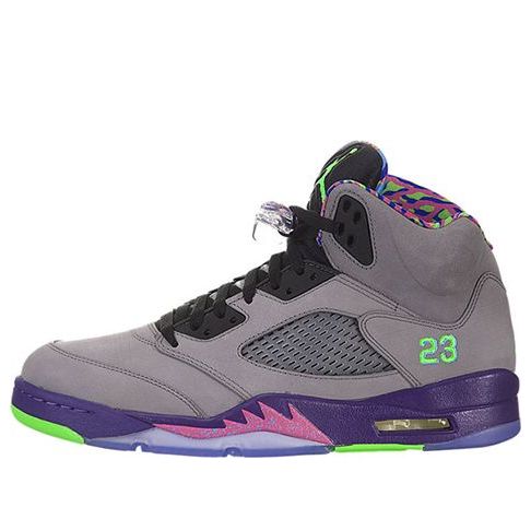 Air Jordan 5 Retro 'Bel Air' Cool Grey/Club Pink-Court Purple-Game Royal 621958-090