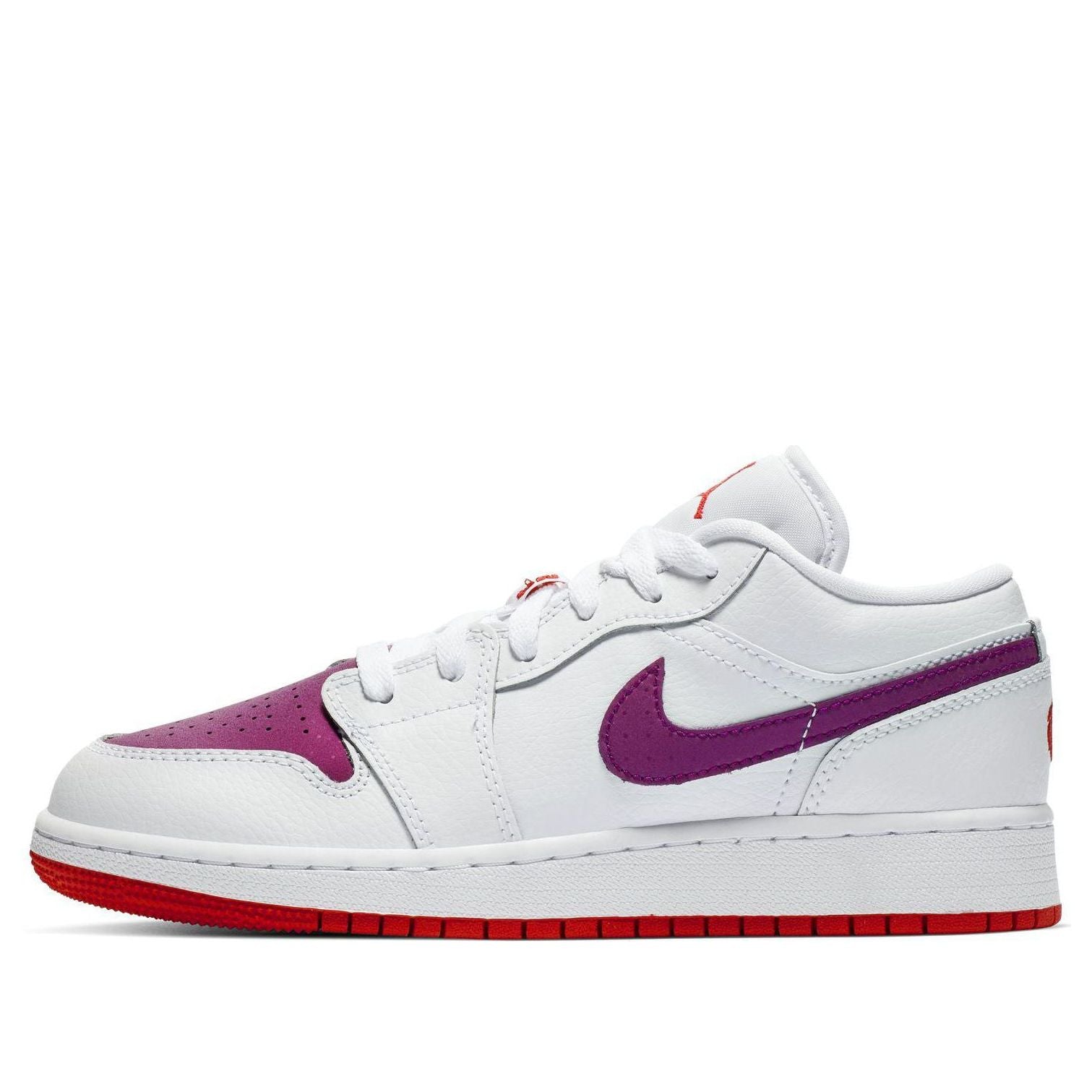 Air Jordan 1 Low GS White Berry 554723-161