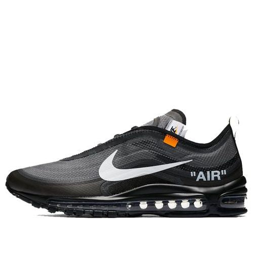 Nike Off-White x Air Max 97 'Black' Black/Cone-Black-White AJ4585-001 sneakmarks