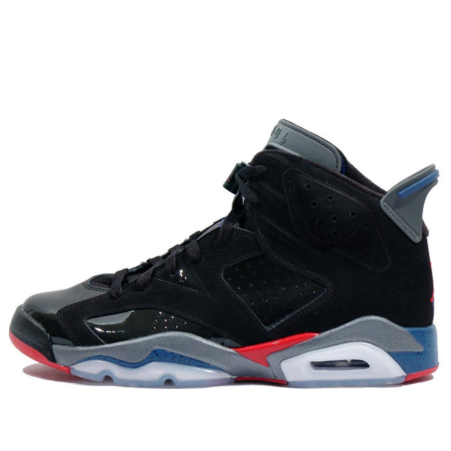 Air Jordan 6 Retro 'Pistons' Black/Varsity Red-True Blue-Light Graphite 384664-001