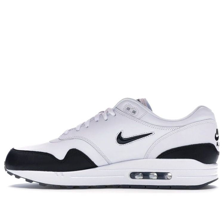 Nike Air Max 1 Premium SC Jewel 'Black Swoosh' White/Black 918354-100 KICKSOVER