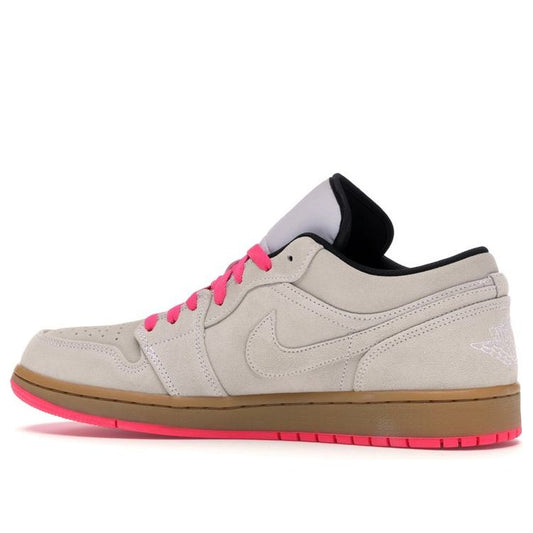 Nike Sneaker Politics x Air Jordan 1 Low 'Block Party' White/White-Gum Yellow CQ3587-119