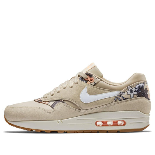 Womens Air Max 1 'Aloha Print' Rattan/Sail/Rattan/Sunset Glow 528898-200 KICKSOVER