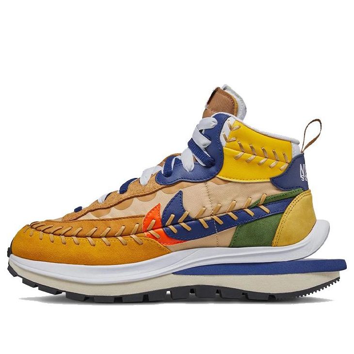 Nike Vaporwaffle Sacai x Jean Paul Gaultier Sesame Blue Void DH9186-200 sneakmarks