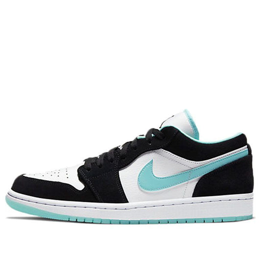 Air Jordan 1 Low White Black Island Green CQ9828-131