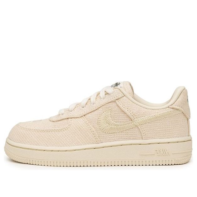 Nike Stussy x Air Force 1 Low PS 'Fossil' Fossil/Fossil/Fossil DD1578-200 KICKSOVER