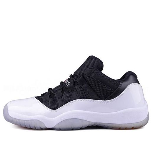 Air Jordan 11 Retro Low GS White Black True Red 528896-110