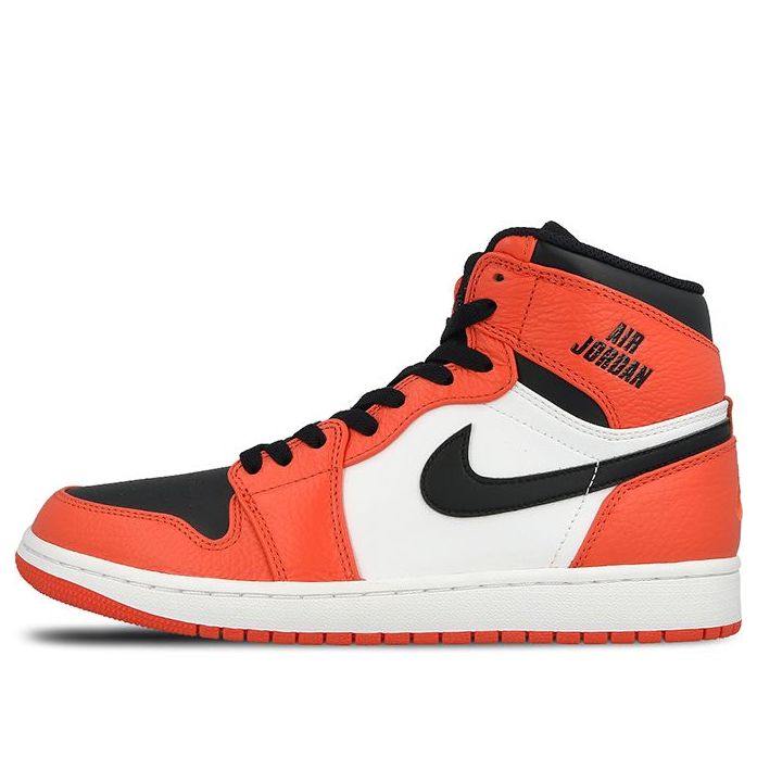 Air Jordan 1 Retro High BG Max Orange White Black 705300-800