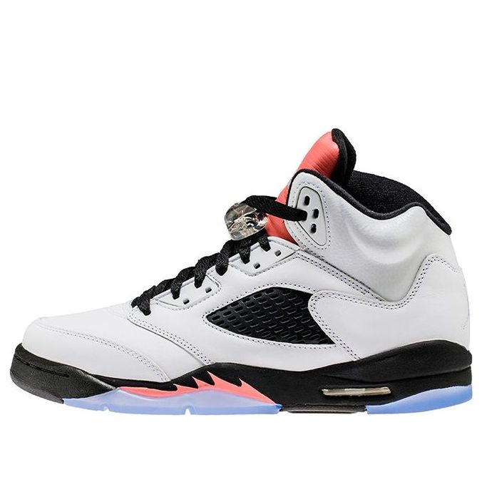 Air Jordan 5 Retro'Sunblush' GS White/Black-Sunblush 440892-115