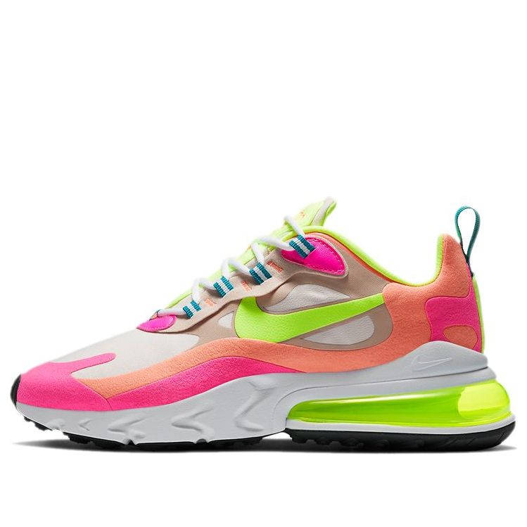 Nike Air Max 270 React 'Pink Volt' Pink/Volt/Sail DC1863-600 KICKSOVER