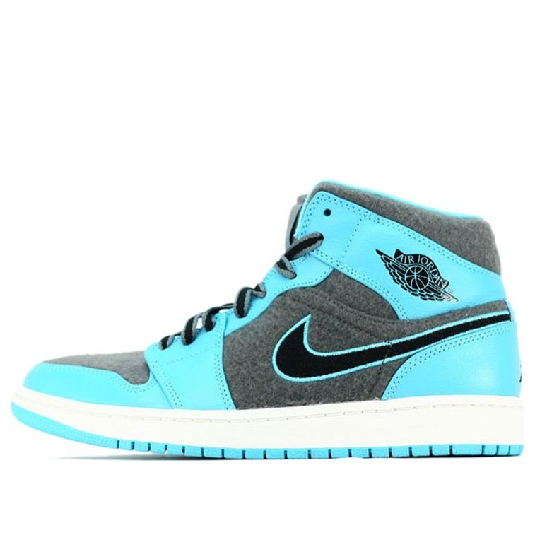 Air Jordan 1 Mid Gamma Blue Cool Grey 633206-405